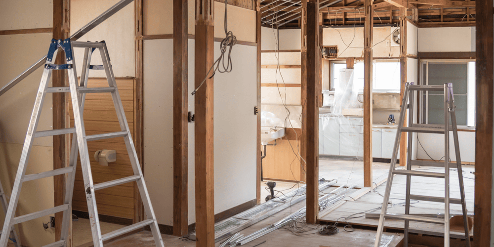 bathroom renovation project